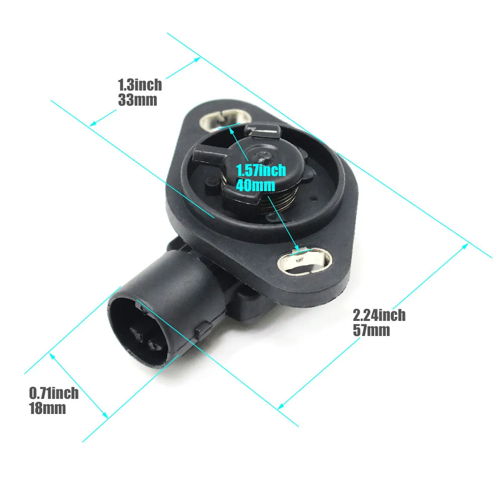 2 Buah Sensor Posisi Throttle TPS 37825-PAA-A01 16400-P06-A11 untuk ACURA CL INTEGRA MDX Honda Accord CRV CRX ODYSSEY PILOT Civic