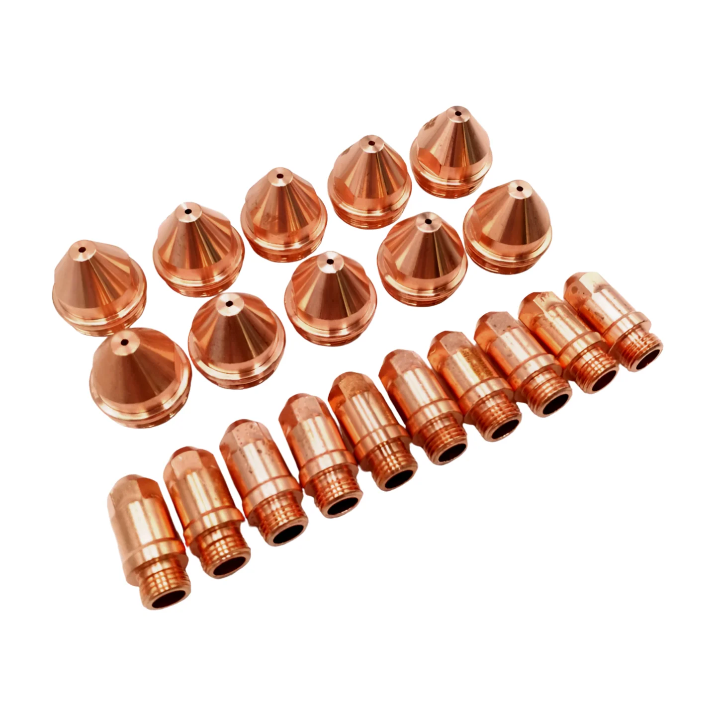 YGX-100 YK-100 YGX100A Plasma Cutting Torch Consumables 10PCS Electrode YGX100102 And 10PCS Nozzle YGX100103