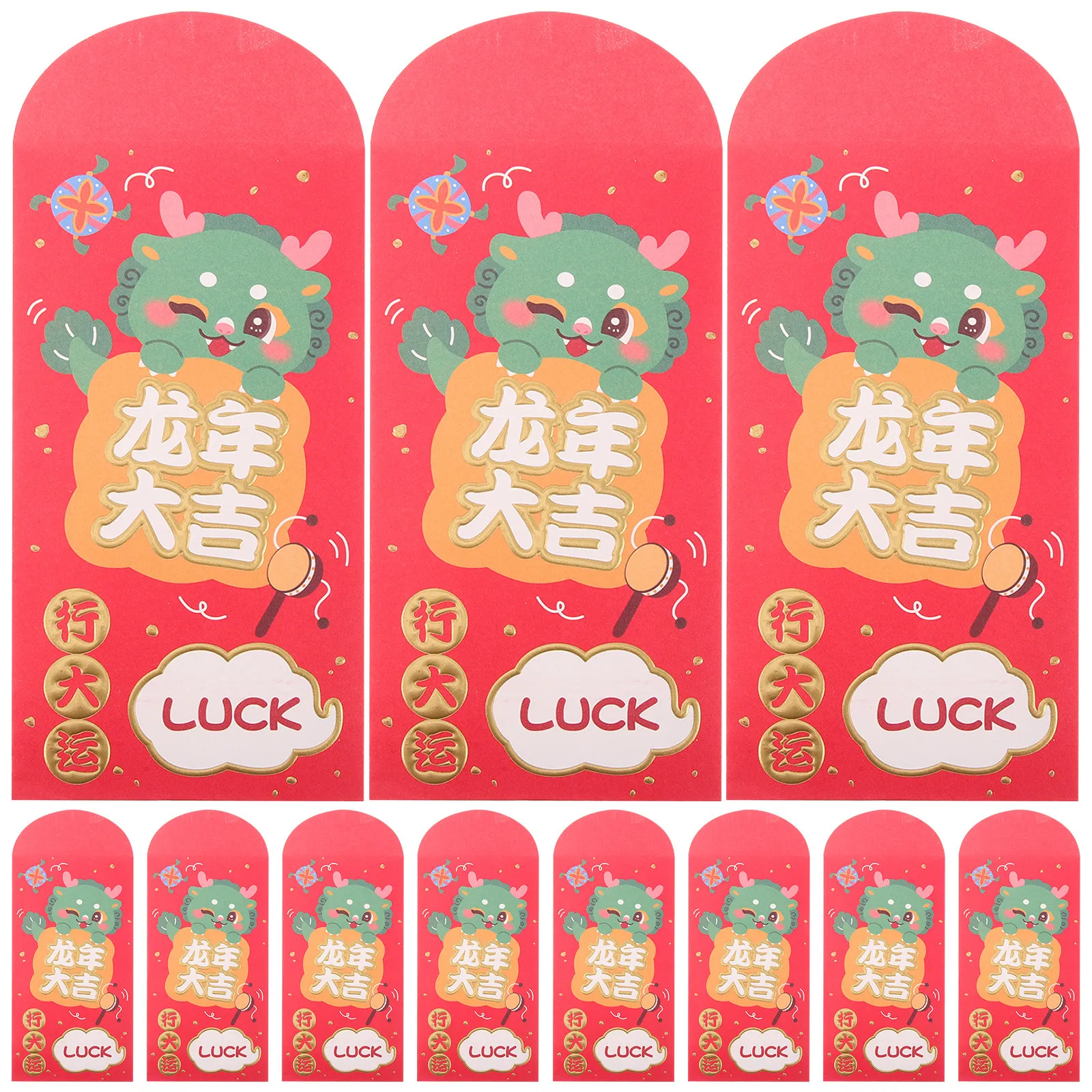 

20Pcs Spring Festival Red Envelopes The Year of The Rabbit Creative Money Bags Lucky Red Packets Chinese Lunar New Year Rabbit
