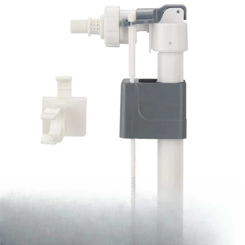 Hidden Water Tank Inlet Valve Wall Mounted Toilet Stop Valve 3-point Thread In-wall Side Mount Replacement Accessory