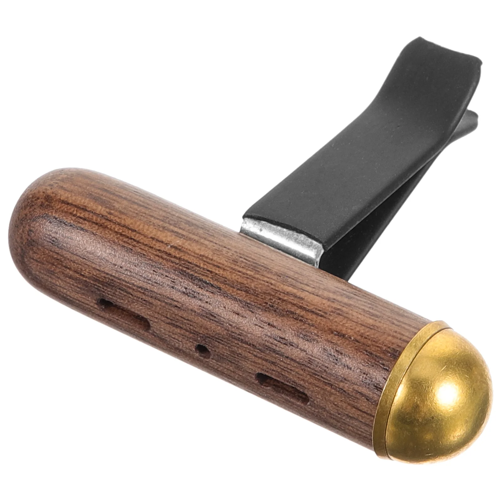 

Black Walnut Wood Perfume Clip Car Air Vent Aromatherapy Diffuser Mini Dashboard Decorations Wood nament Car Aromatherapy