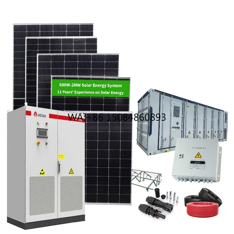 Deye Growatt Inverter Full Set Kits Complete Solar Power System 15KW Solar System Hybrid System Solar Panel