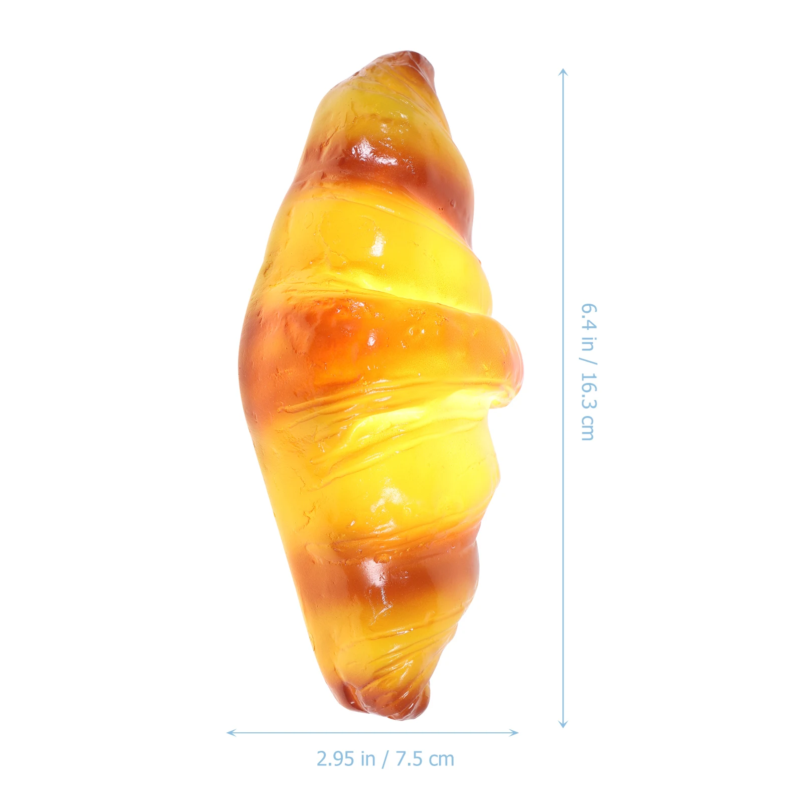 

Croissant Bread Lamp Shaped Night Light Decorative Plastic Mini LED Gifts Safe Durable Environmental Protection Small Night Lamp