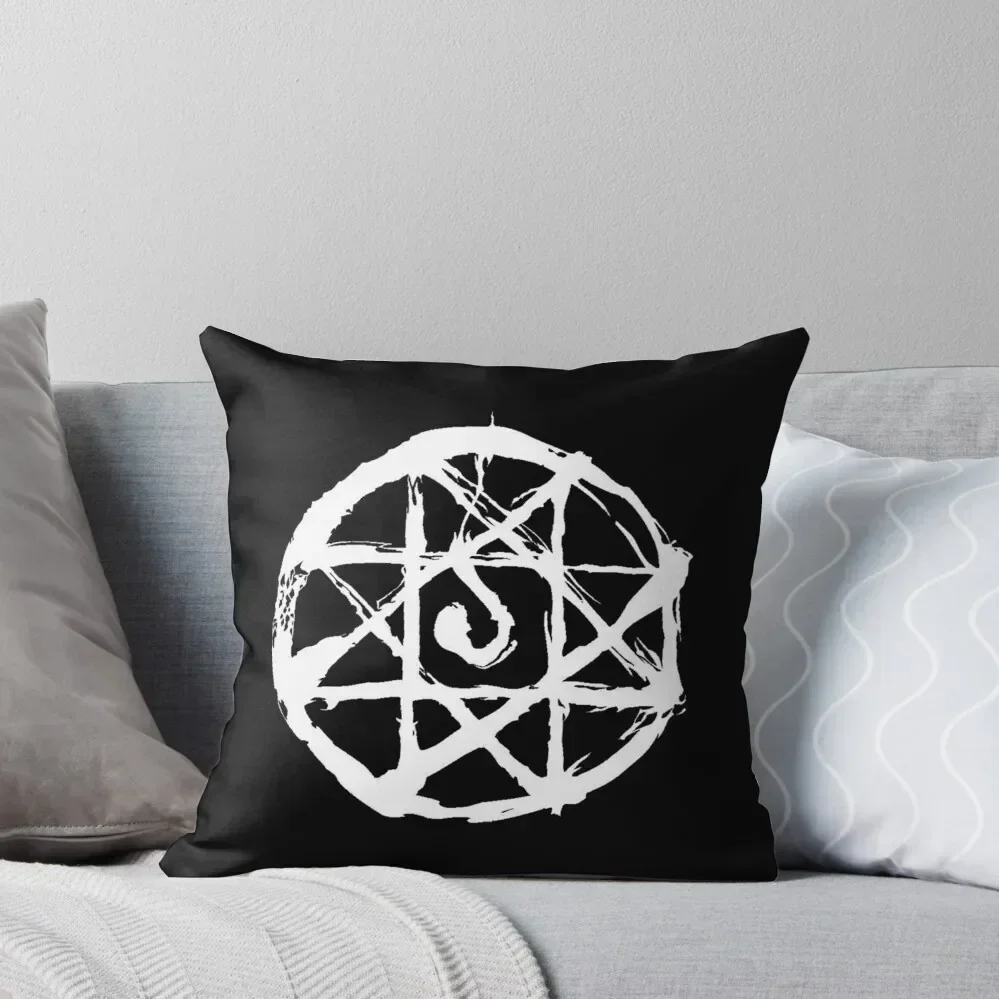 FMA Transmutation circle AL Active . Throw Pillow Decorative Cushion Cover Sitting Cushion Couch Pillows pillow