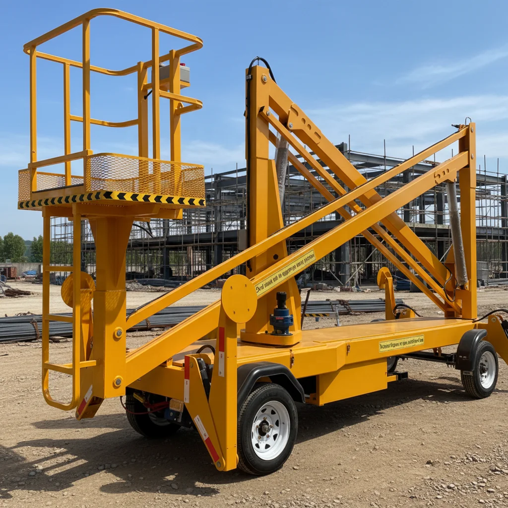 YG Customized Wholesale Outdoor Towable Articulating Boom Lift Equipment