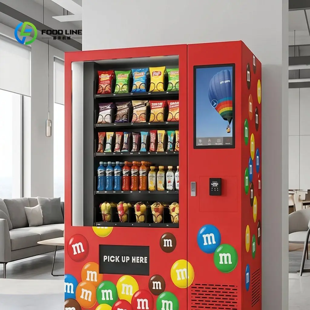 OEM ODM Sdk Open Interface Custom Drink Snack Vending Machine Intelligent Management Customizable