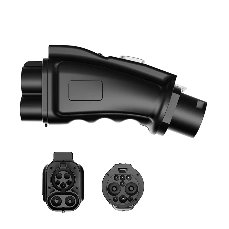 

Адаптер постоянного тока для быстрой зарядки CCS1 на GB/T, 500-1000 В, новый тип вилки для электромобилей, разъемы для электромобилей