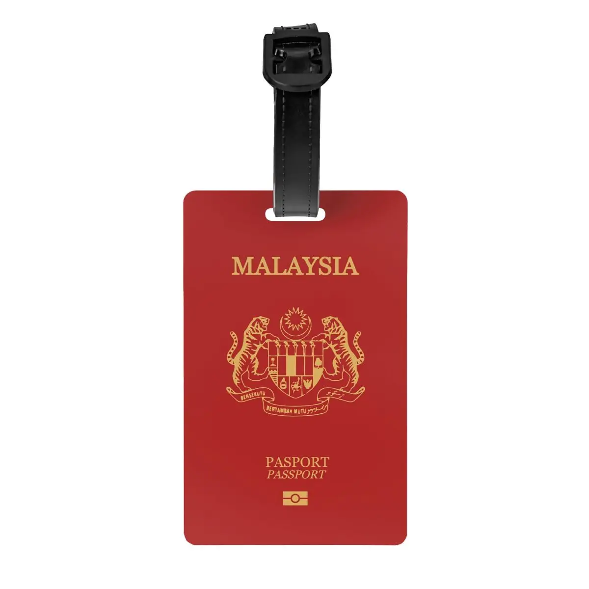 

Багажные бирки для паспорта Малайзии для чемоданов, милые багажные бирки, конфиденциальная обложка, имя, удостоверение личности