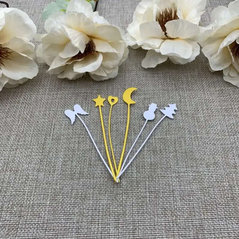 

Moon star heart strip Metal Cutting Dies For DIY Scrapbooking Decorative Embossing Handcraft Die Cutting Template Mold