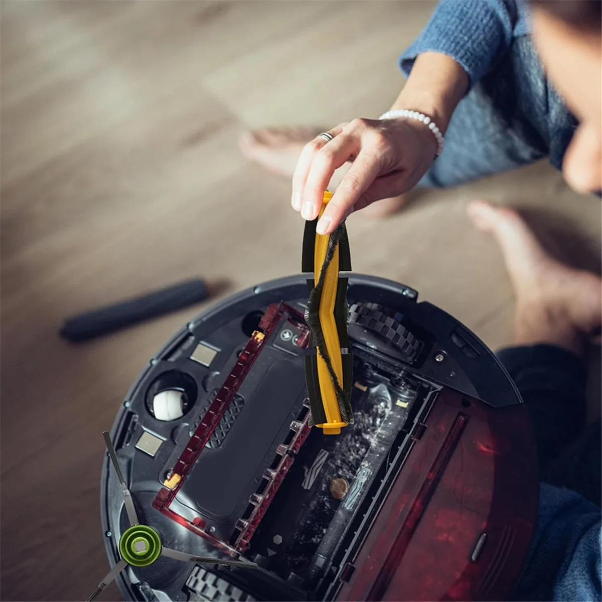 مجموعة قطع غيار لقطع الغيار ، فرش رئيسية ، ملحقات لـ ECOVACS DEEBOT T8 N8 Ozmo