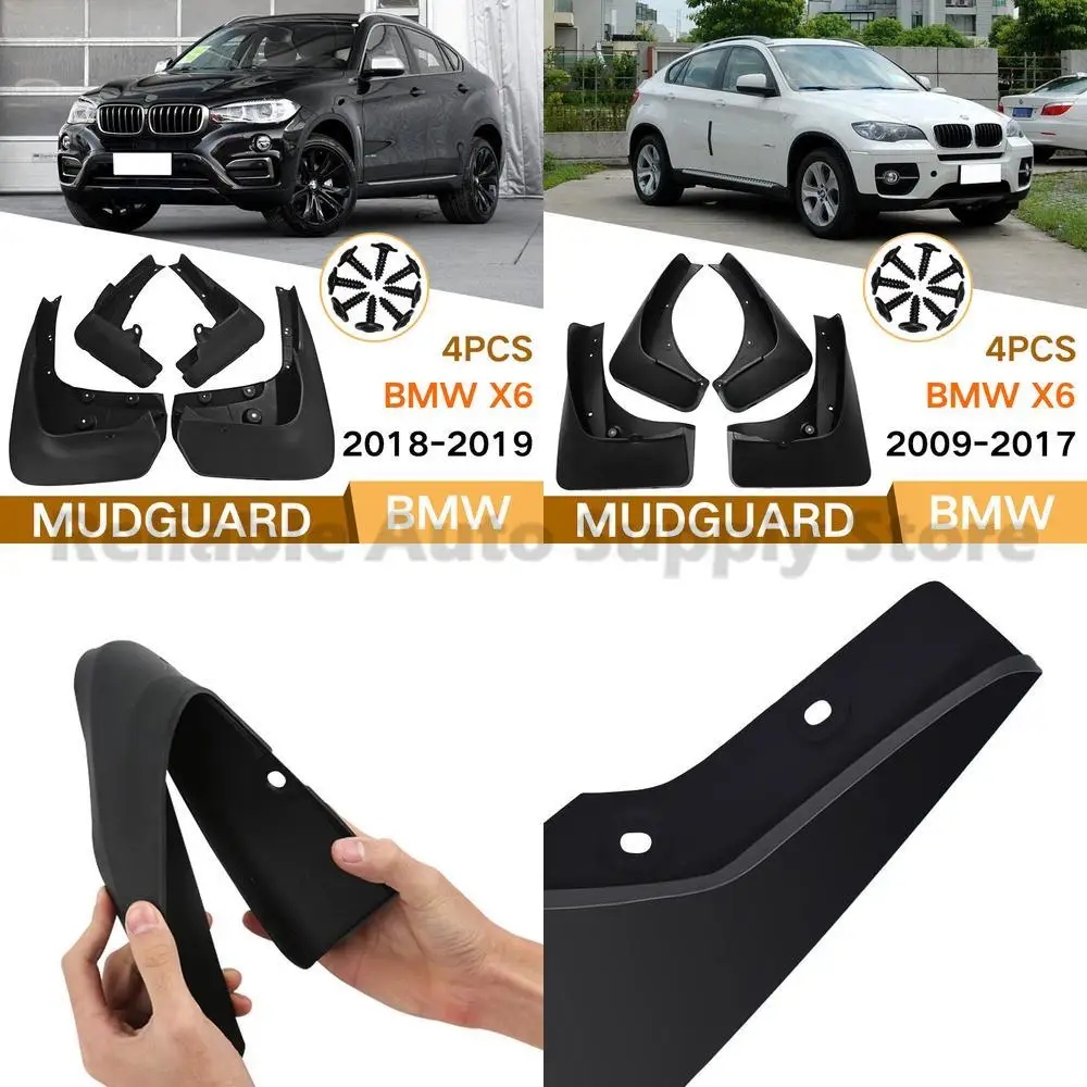 

For BMW X6 2018-2019 Mud Flaps Fender Trim Auto Accessories 2009-2017 Premium Quality Direct Factory Supply High Performance Dur