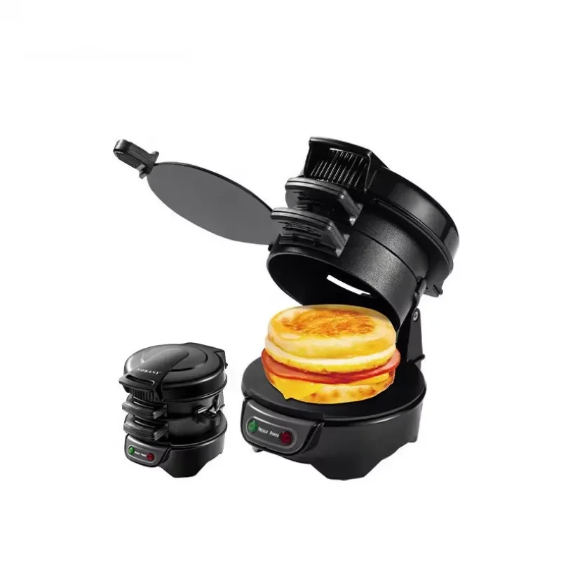 3 in 1 Electric Sandwich Maker Machine for Toast Hamburger Waffle Iron Non Stick Breakfast Kitchen Appliance Home Cooking