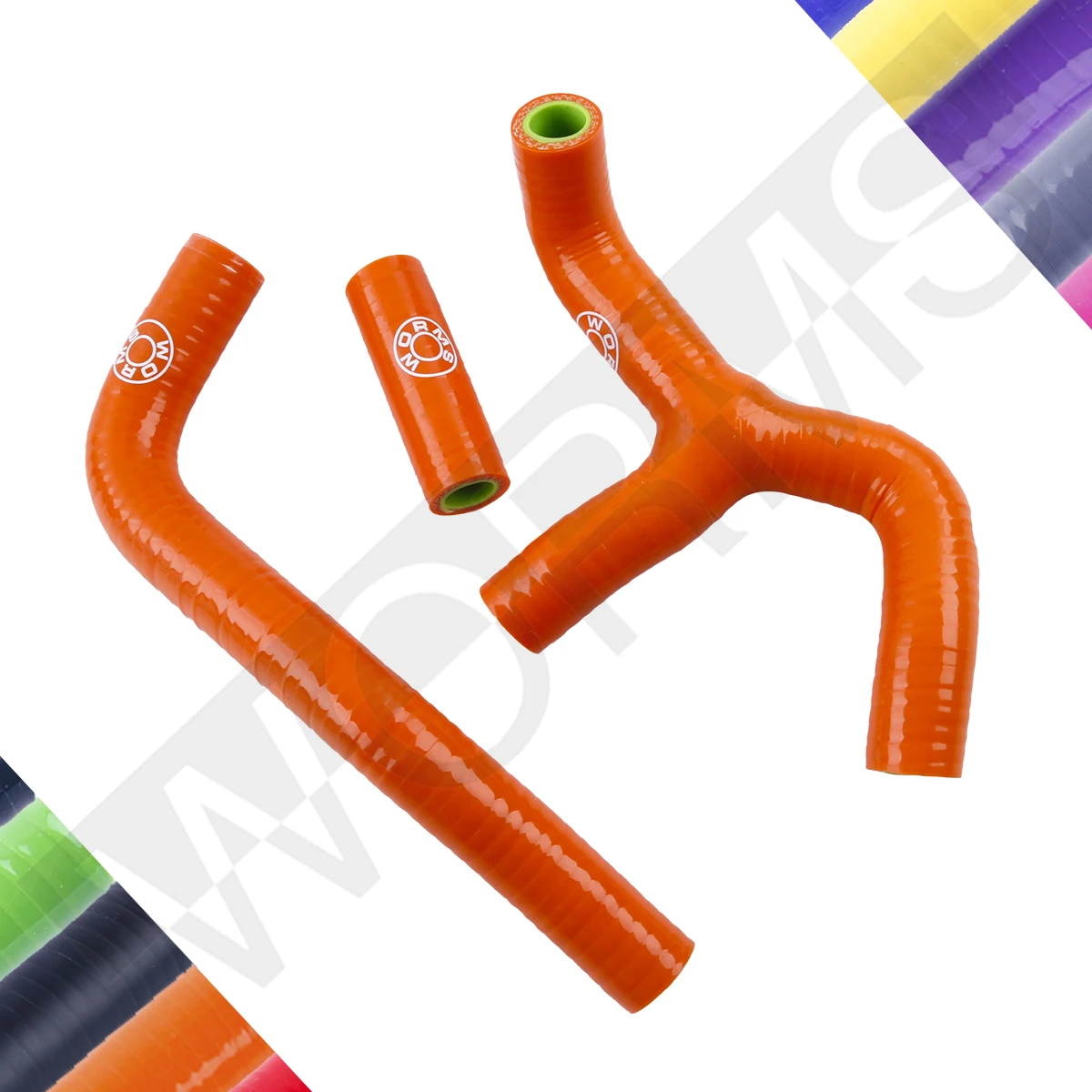 For 2009-2015 KTM 65SX 65 SX Silicone Radiator Hose Coolant Pipe Kit 2010 2011 2012 2013 2014