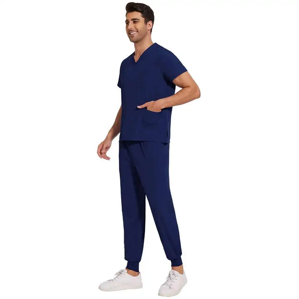 

Male Beauy Salon, Operaing Room, Docor's Work Uniform, Surgical Gown, Quick Drying, Comforable, Elasic Hand Washing Sui