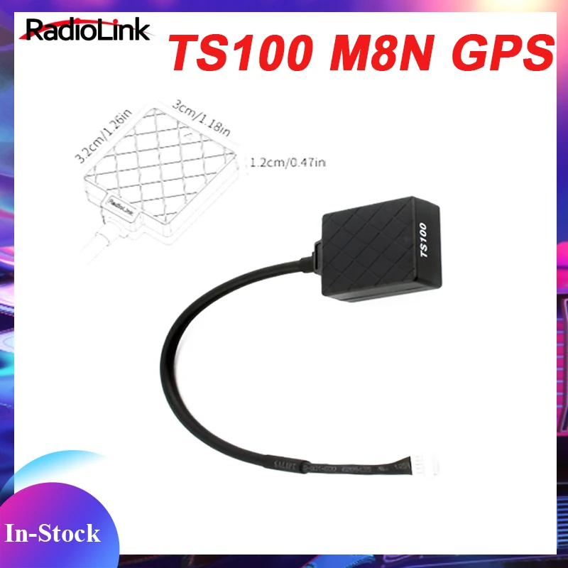 Newest Radiolink TS100 Mini M8N 8N GPS Module for Radiolink Mini PIX Pixhawk Flight Controller FPV RC Quadcopter Multirotor