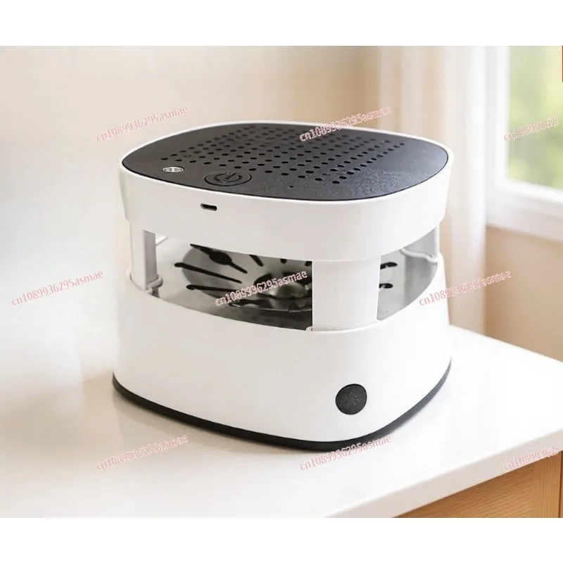 Ashtray Air Purifier for Home Desktop, Negative Ion Air Cleaner Remove Formaldehyde & Secondhand Smoke Odor
