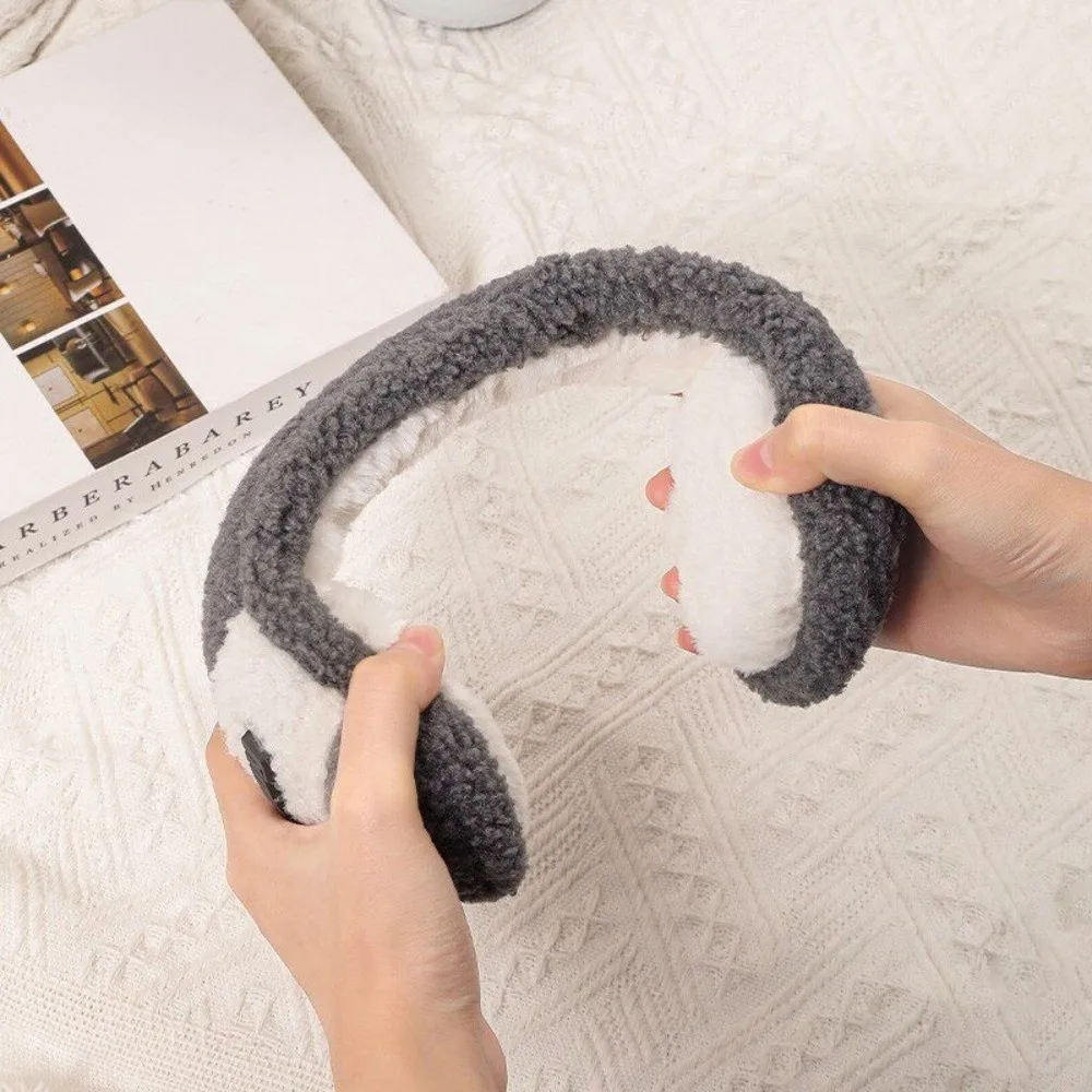 New Foldable Ear Muffs Thickened Lining Winter Warm Tool Winter Ear Muffs Windproof Ear Warmers Cold Weather Use