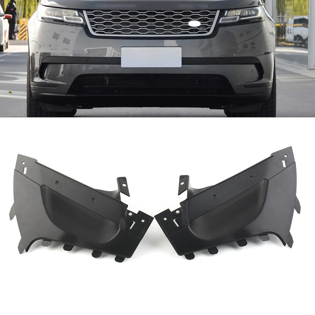 1 Pair Car Front Bumper Air Duct Cooling Vent For Land Rover Range Rover Velar 2017 2018 2019 2020 2021 2022 LR095013 LR095012