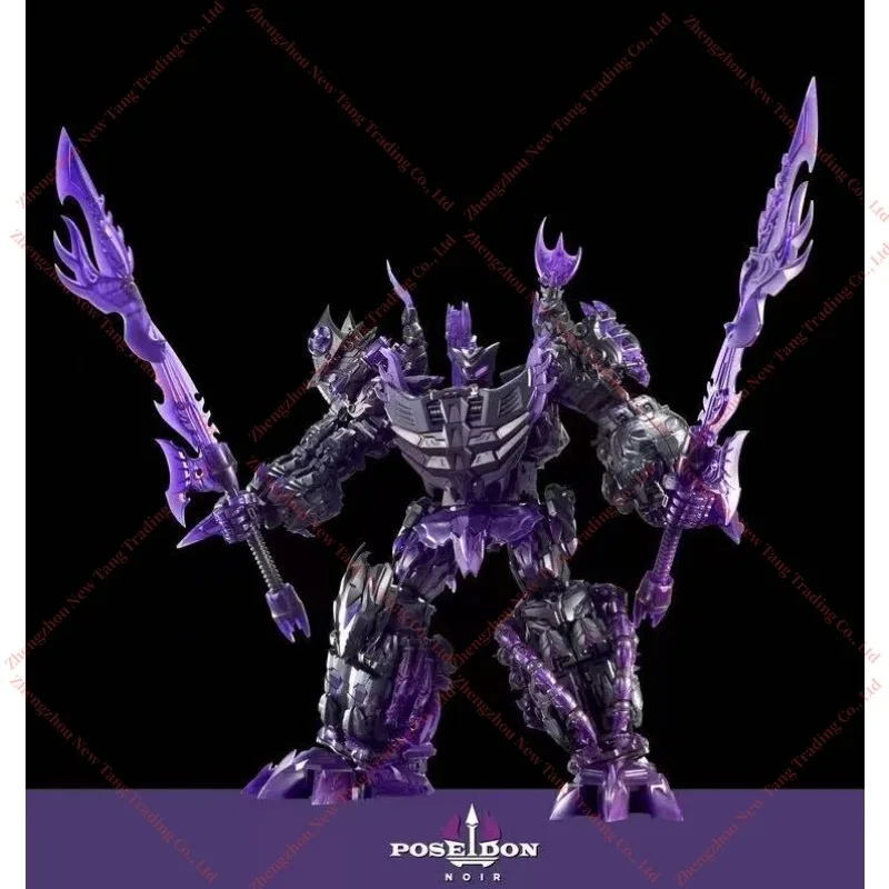【En stock】 Juguetes transformados TFC Piranacon P01-06N 6 en 1 Negro Púrpura Edición limitada Figuras de acción Colección de regalos de juguete