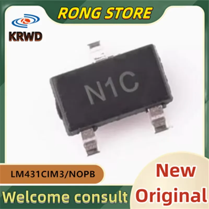 15PCS N1C NIC  New and Original Chip IC SOT23-3 LM431CIM3/NOPB LM431CIM3 LM431CIM LM431CI