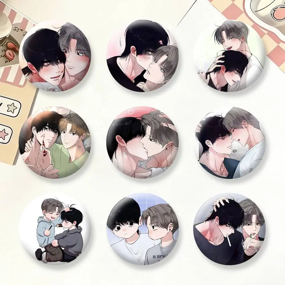 

Unsleep Bl Anime Comic Brooches Cartoon Badge Pins Backpack Hat Accessories Friend Gift
