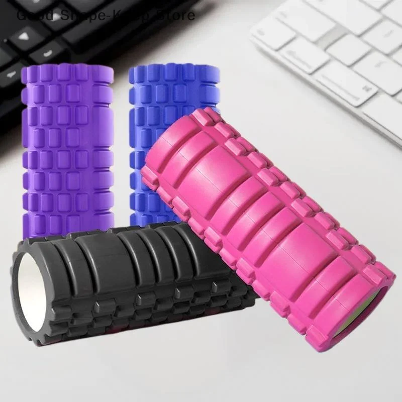 أسطوانة يوجا دائرية ممتازة من إسفنج EVA لتدريب البيلاتيس المنزلي المحسن، تدليك عضلات الصالة الرياضية واللياقة البدنية