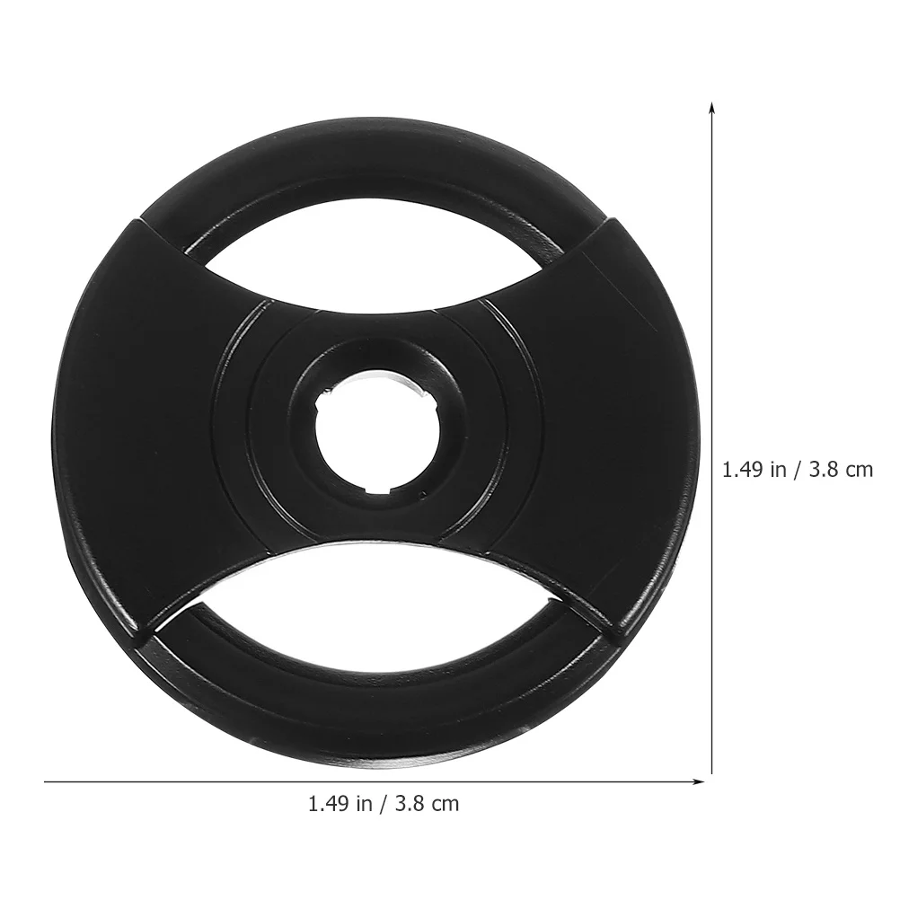 

2pcs Record Adapter For Turntable Sturdy Anti-Slip Plastic Disc Adapter Round Player Fitting Vinyl Record Accessory