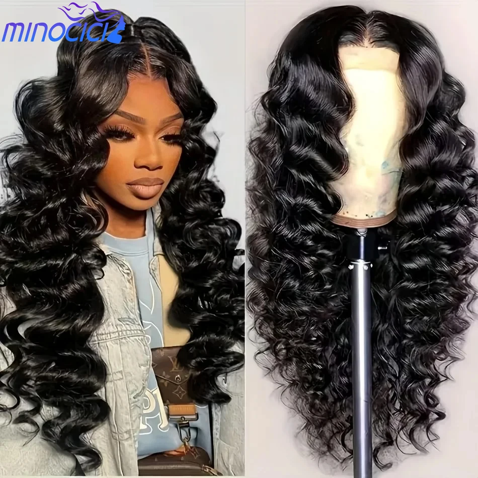 

Парик из натуральных волос 30-40 дюймов, глубокая волна, 250% плотность, HD-кружево 13x6, 100% натуральные волосы, 13x4, кудрявые, с эффектом водной волны, предварительно выщипанные, с HD-кружевом 13x6