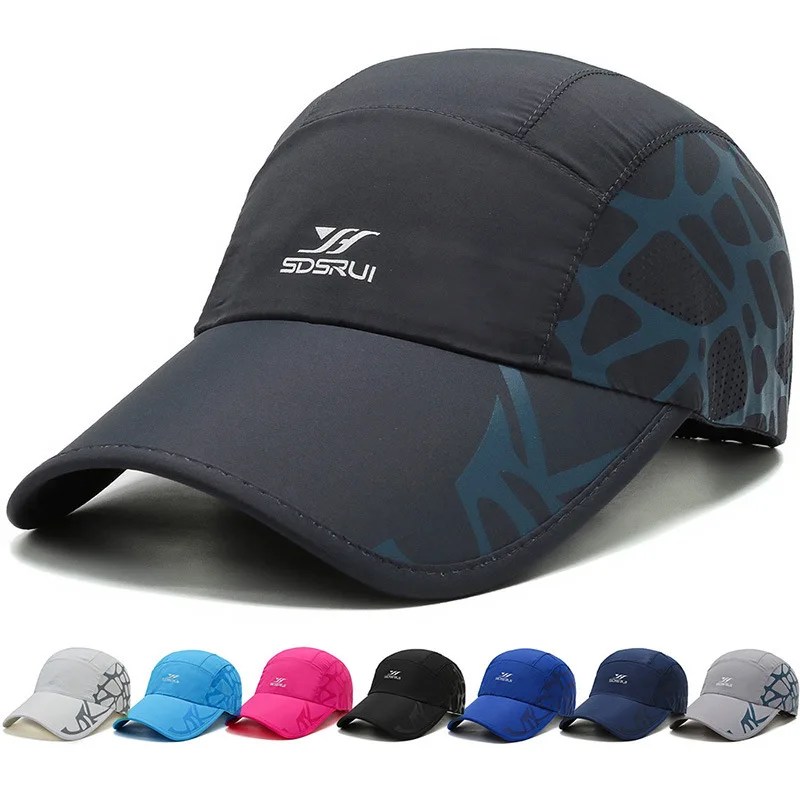 

Outdoor Quick Dry Sports Cap Breathable Performance Running Hat Lightweight Athletic Baseball Cap for Men & Women