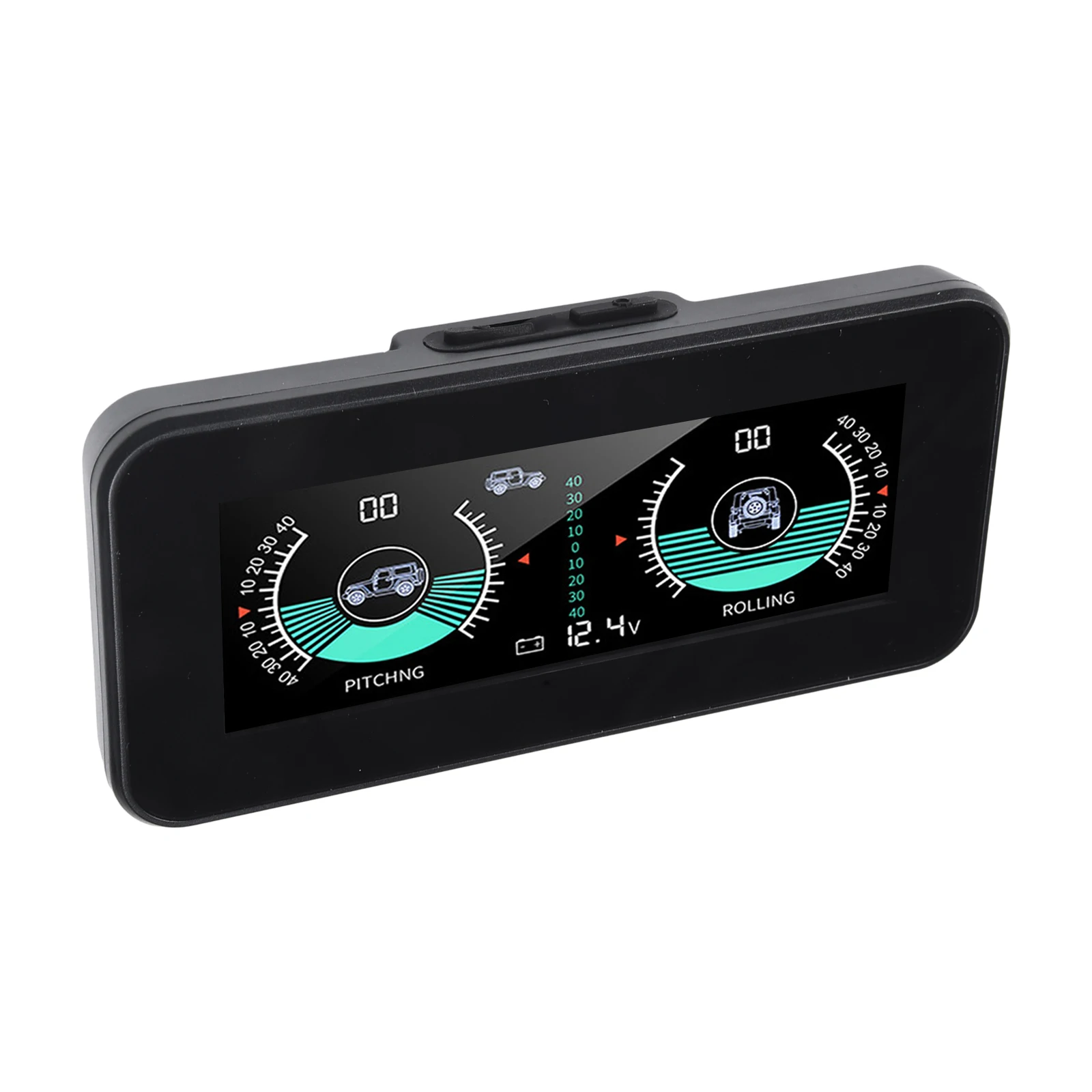 

1. Intelligent Inclinometer Off-road 4Guage Tilt Indicator Angle Level Slope Meter Intelligent Inclinometer 4X4 Car Accessories