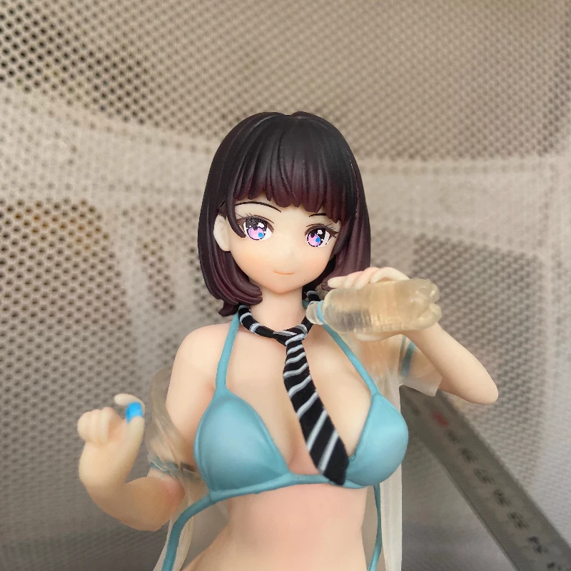Figurine de dessin animé Gk, 22cm, camarade de classe qui ne me laisse pas, maillot de bain, Bikini, fille, décor de bureau, ornement de voiture, cadeau pour les Fans d'anime