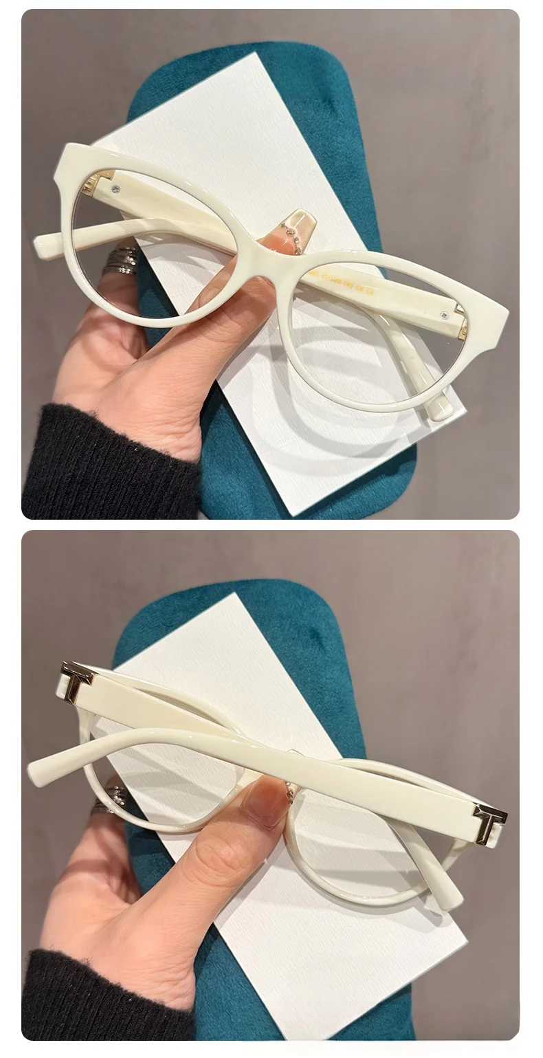 Neue Sonnenbrille im Cat-Eye-Stil mit T-förmigen Bügeln und kleinem Duft für Damen DS-8820 – Detail 22