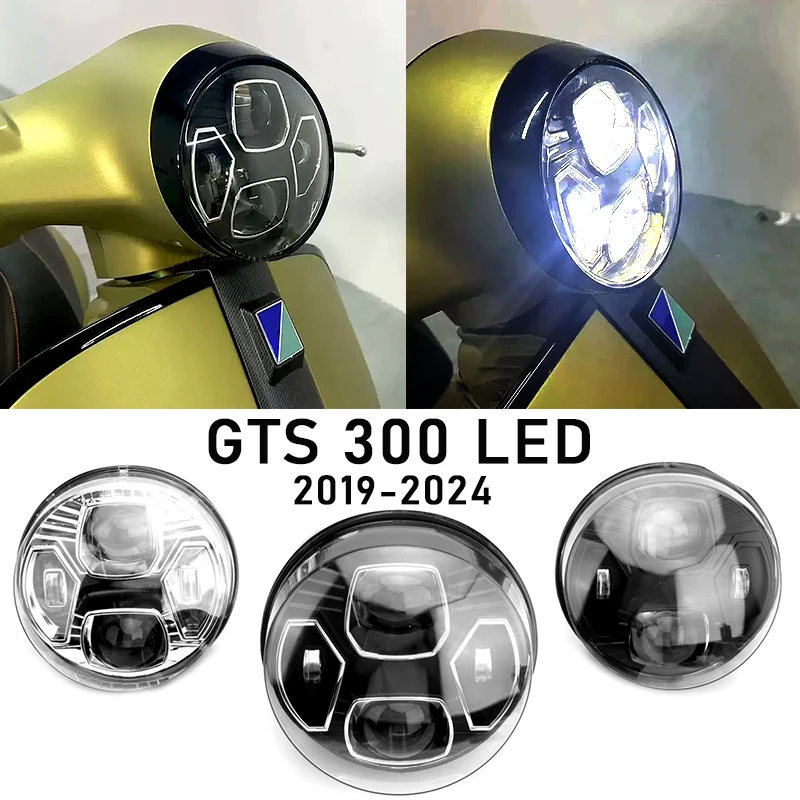 

Headlights For Vespa GTS300 GTS 250 gts300 HPE 2019-2024 New Motorcycle Accessories LED Headlights Lighting Headlights