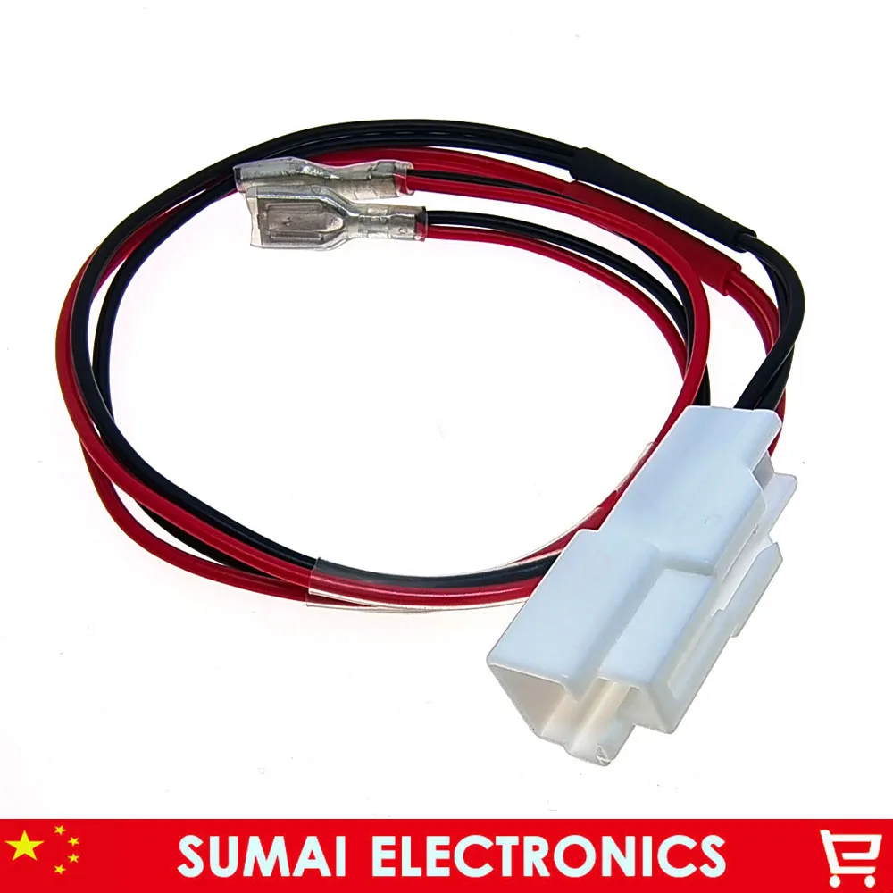 Sample 2 Pin wire connector,speakers plug with 30cm 0.85mm2 cable for Toyota