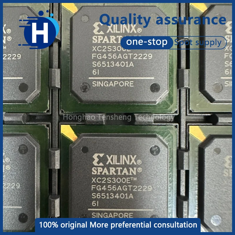 1 piece of high-quality XC2S300E-6FG456I BGA-456 embedded field-programmable gate array (FPGA) IC