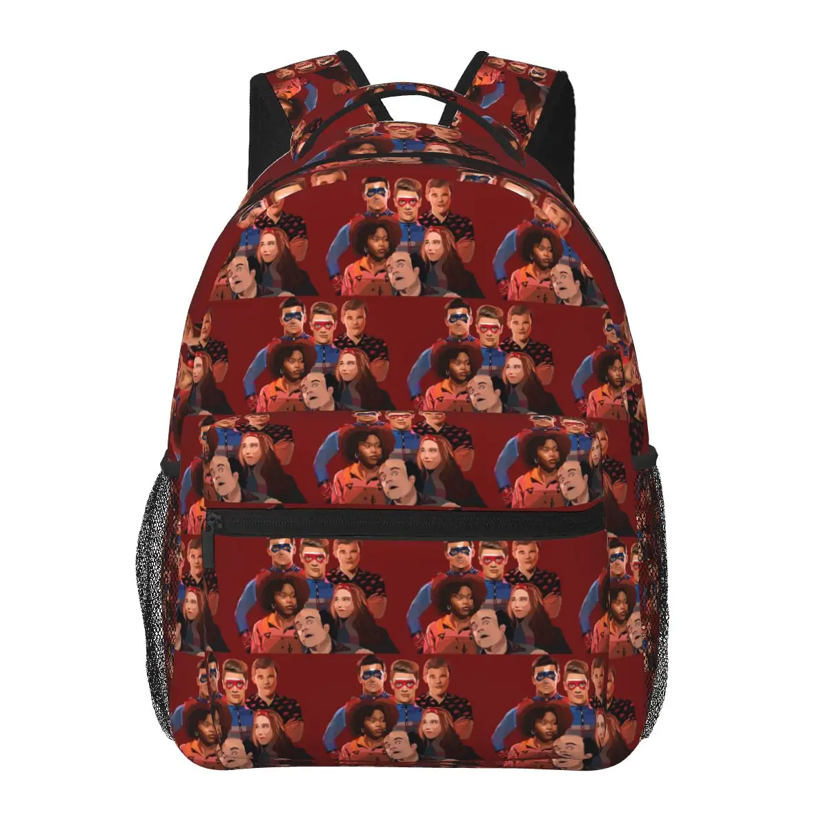 Henry Danger Backpacks Boys Girls Bookbag Students School Bags Cartoon Kids Rucksack Shoulder Bag Large Capacity