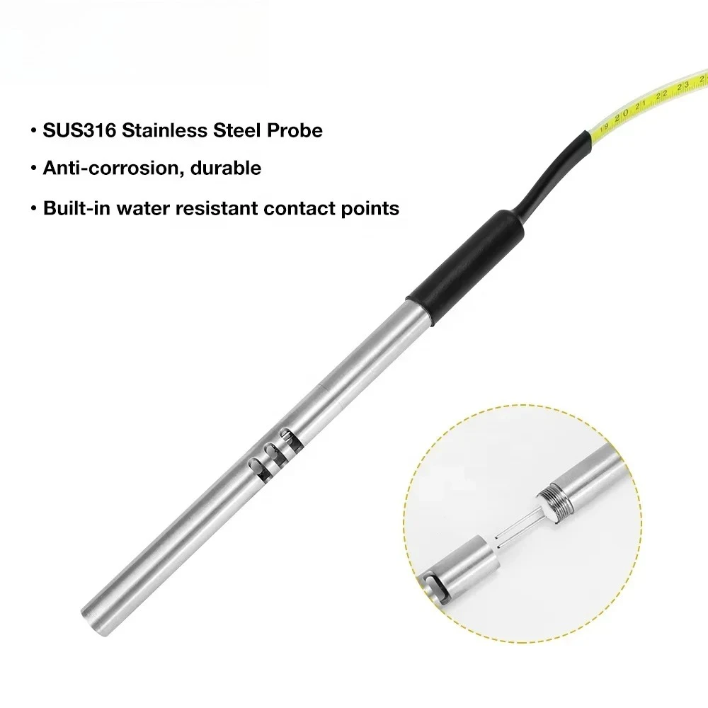 300M Water Level Indicator With Alarm Portable Groundwater Steel Tape Made