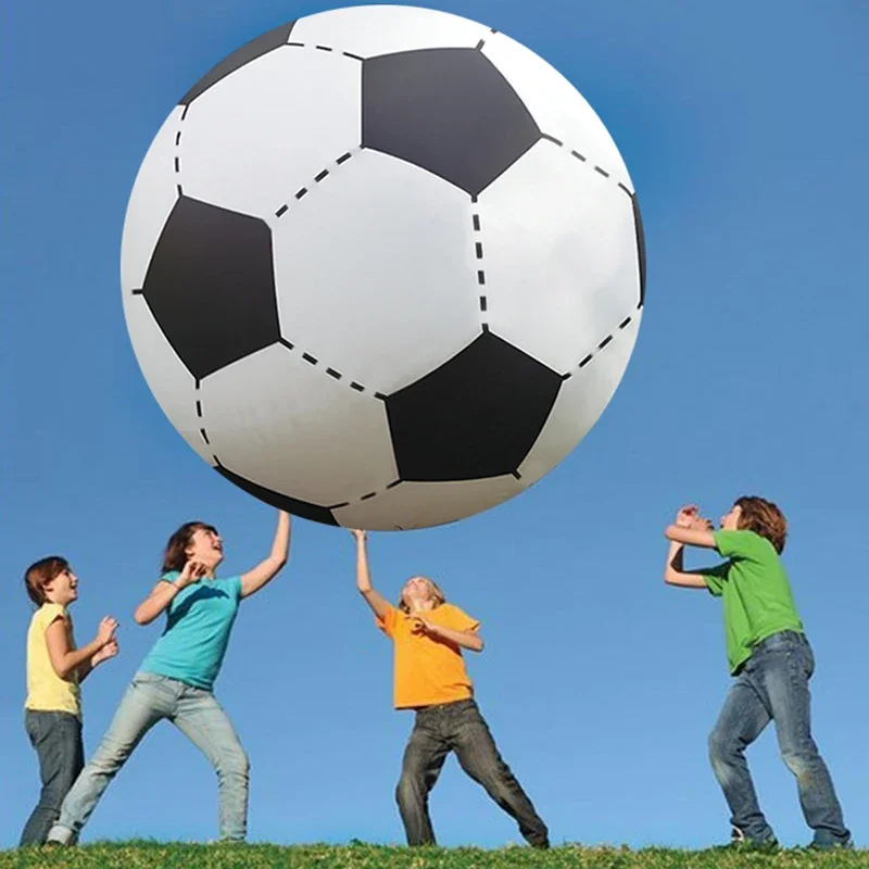 150cm Beach Ball Inflatable Giant Football Soccer Children Kid Outdo