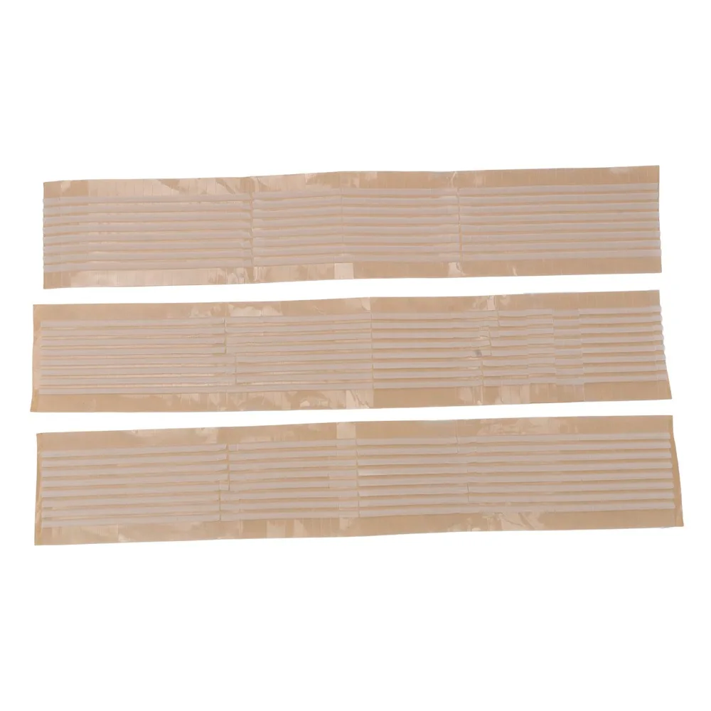 200Pcs Soft Transparent Non Slip Hanger Strips Silicone 0.6x7cm Self Adhesive Hanger Grips Anti Slip Hanger Gear Hotel Use