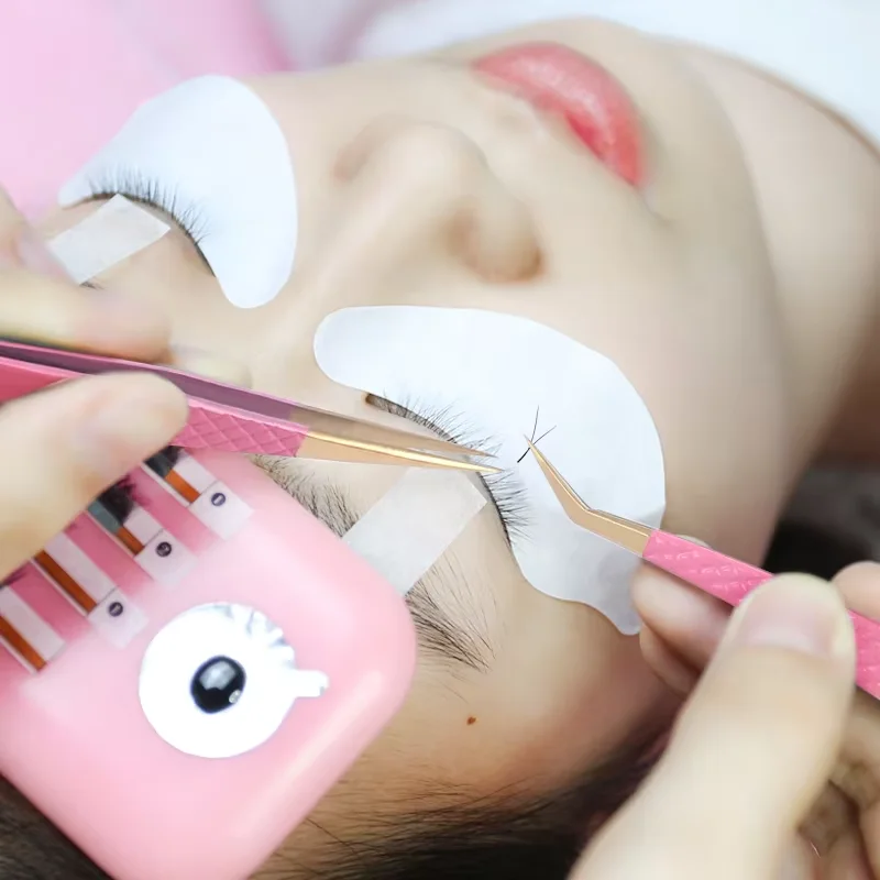 Nauwkeurige Valse Lash Pincet Set Voor Wimperverlenging Rvs Nauwkeurige 3D Volume Fan Lash Wenkbrauw Pincet Make-Up Tool