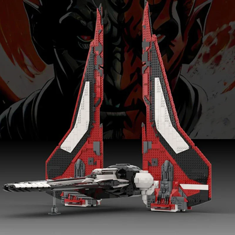 2867 قطعة Moc ستار معركة Nightbrother UCS المقاتلة اللبنات لتقوم بها بنفسك سفينة الفضاء الإبداعية الجمعية الطوب لعب الاطفال التعليم هدية