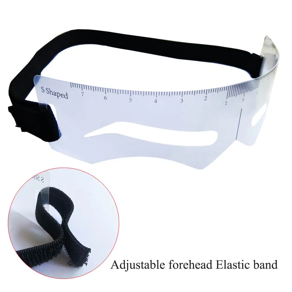 10-in-1 herbruikbare wenkbrauwsjablonenkit Professionele wenkbrauwvormende sjabloongids voor microblading en wenkbrauwmapping