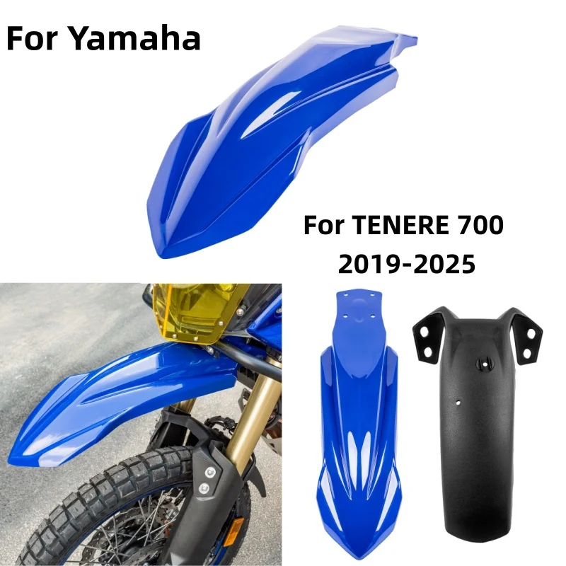 

Motorcycle For TENERE700 Front Fender High Low Mudguard flap Splash Cover Protector For Yamaha TENERE 700 2019-2025 2021 2022