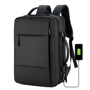 Men Large Capacity Backpack USB Charging Male Laptop Backpack Waterproof Business Travel Back Pack Luggage Bag Men and Women