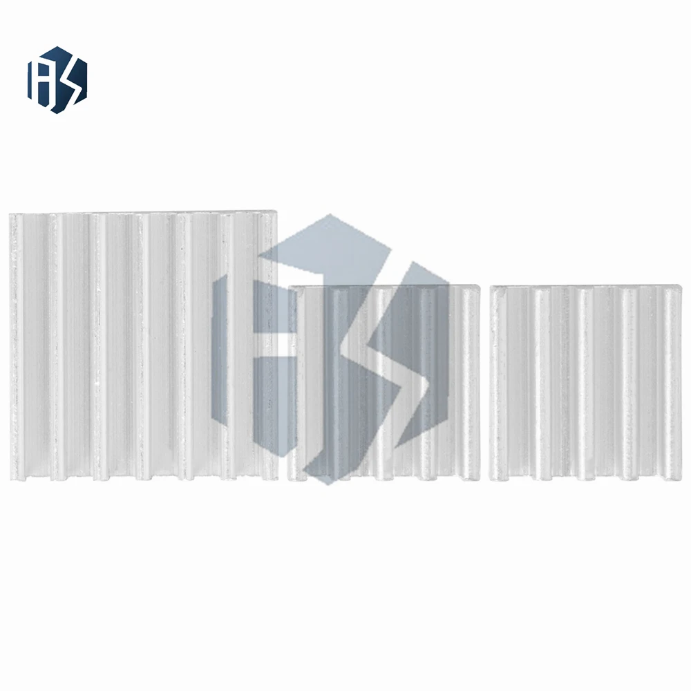 3 STKS Lijm Raspberry Pi Heatsink Cooler Zuiver Aluminium Koellichaam Set Kit Radiator Voor Koeling Raspberry Pi 2 B