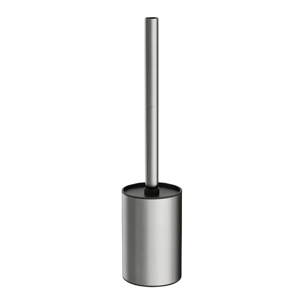Waterproof Toilet Holder Stainless Steel Toilet Brush Tightly Packed Flexible Bristles Scratch Free Bowl Cleaning