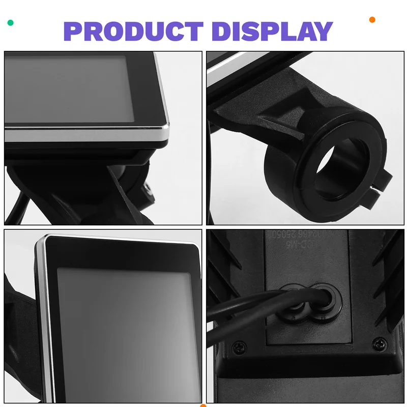 

Universall LCD Speed Meter Waterproof Screen Display Version For FATBIKE Accessories For OUXI V8 M5 Scooter Parts