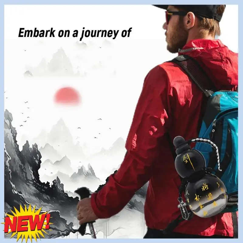 

AT14 Portable Gourd Wine Pot, High-Value New Style, High-Temperature Resistant, Retro Portable Ancient Gourd Kettle