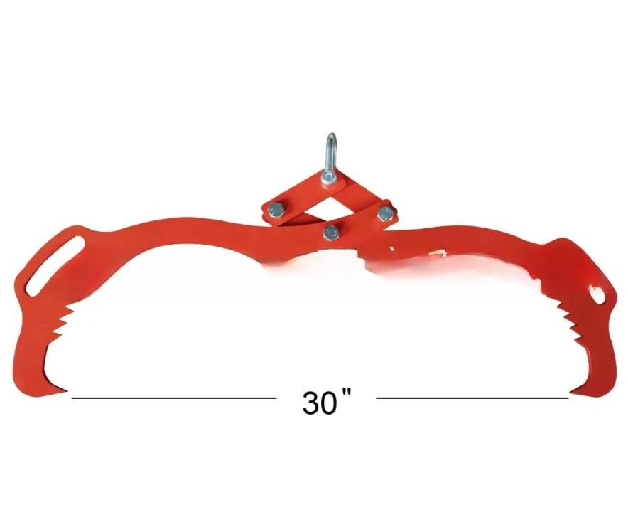 30 Inch Anti-Slip Paw Hook Log Lifting Pliers Heavy Duty Grab Hook Pliers