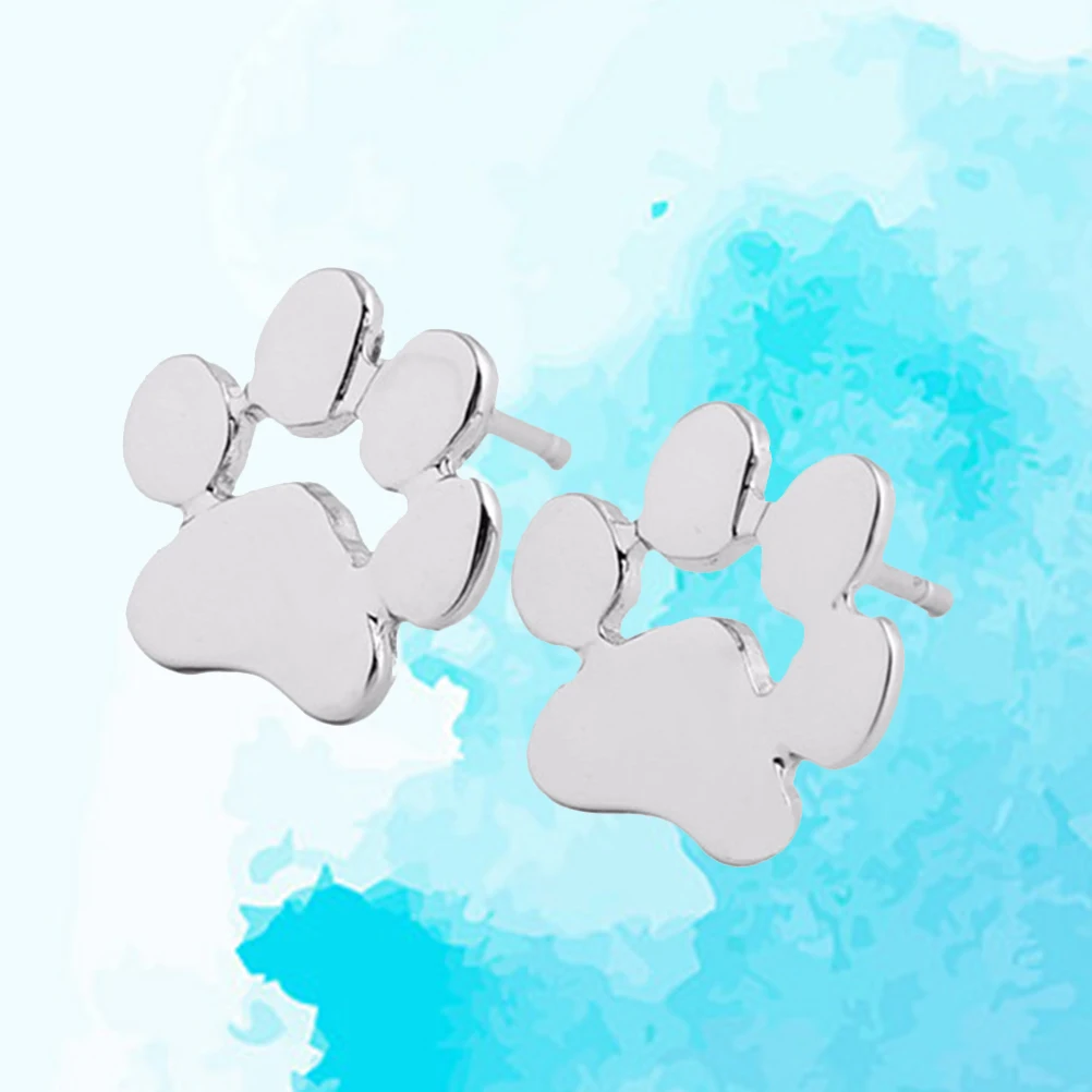 

Earrings Paw Earrings Claw Earrings Animal Earrings Electroplated Earrings